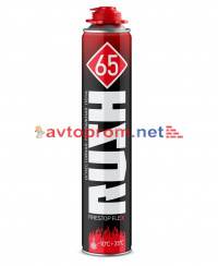 Пена монтажная профессиональная RASH FIRESTOP FLEX 65 огнестойкая 1000мл RPPF10U65 в Автопром