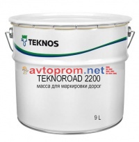 Краска для разметки дорог TEKNOROAD 2200 (9л) белая в Автопром
