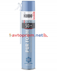 Пена монтажная бытовая KUDO HOME 50+ ARKTIKA зимняя 1000мл KUPH10W50+ в Автопром