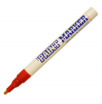 Маркер лаковый Paint Marker Slim несмываемый MunHwa красный (2мм) в Автопром