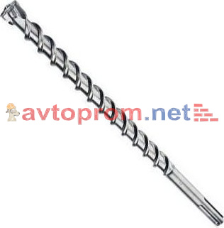 Бур для скальных пород 25*1200/1350 мм TOR SDS-MAX