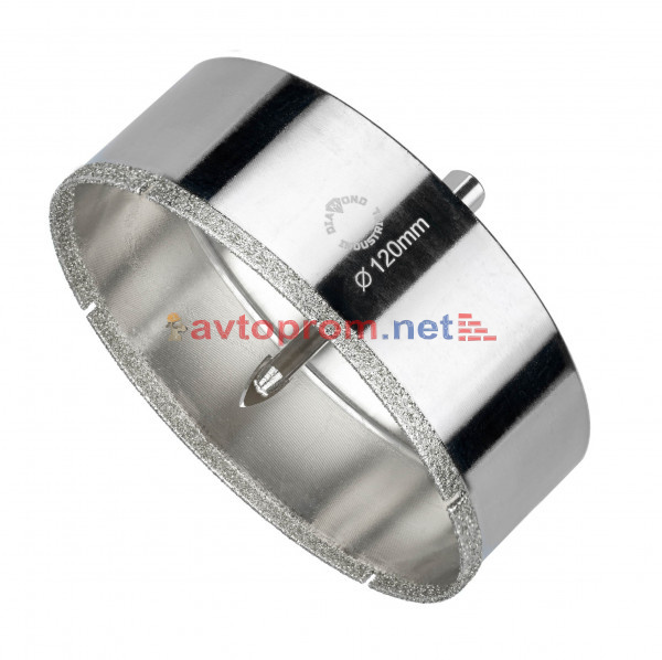 Коронка алмазная по кафелю 120мм со сверлом Diamond Industrial DIDCSC120