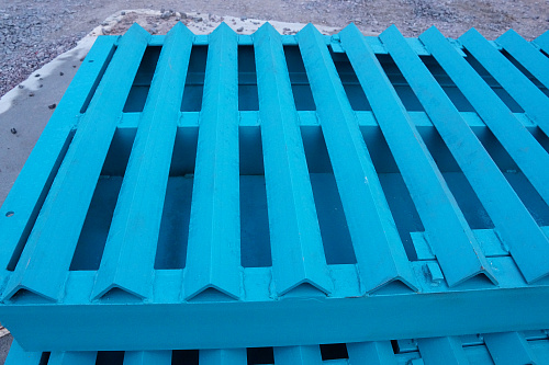 Эстакада для мойки колес ЭС (швеллер12, уголок 50х50х5) 2,8х7,8м в Автопром