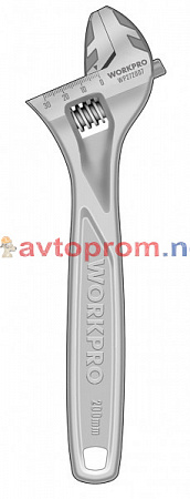 Ключ разводной  сверхмощный 200мм WORKPRO WP272007