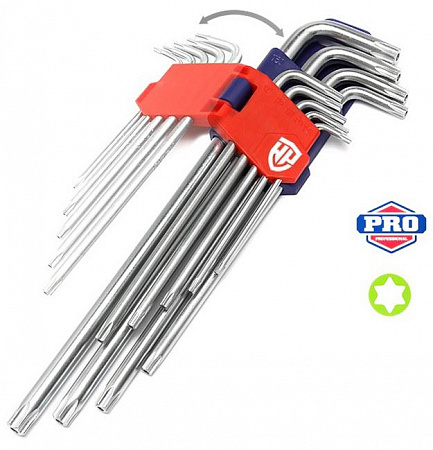 Набор шестигранных ключей TORX  9 предметов WP222003 WORKPRO в Автопром