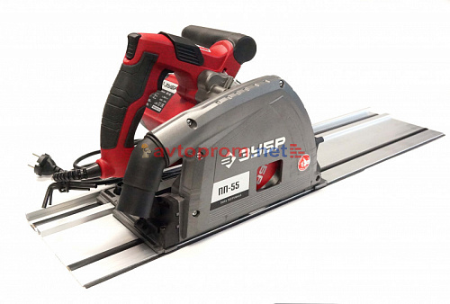 Пила погружная ЗУБР ПП-55 (циркуляционная) (аналог Festool) с возможностью работы с направляющей шиной 750мм,1500мм,3000мм