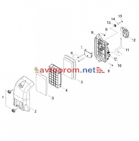 Воздушный фильтр Echo PB-770