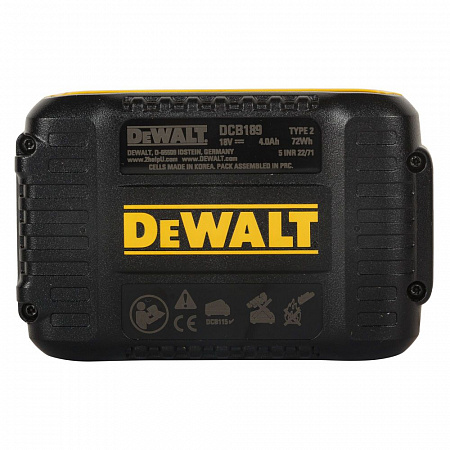 Аккумулятор DEWALT DCB189 (18V, 4Ач) DCB189-XJ в Автопром
