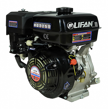 Бензиновый двигатель Lifan 177F (8,9 л.с., вал-25мм) в Автопром