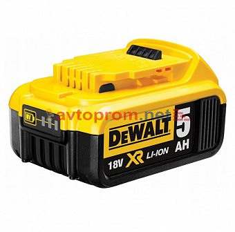 Аккумулятор DEWALT DCB184 (18V, 5Ач) DCB184-XJ в Автопром