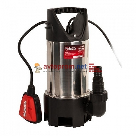 Насос дренажный QUATTRO ELEMENTI Drenaggio 750 F Inox (грязевой) 770-728 фракции до 35мм