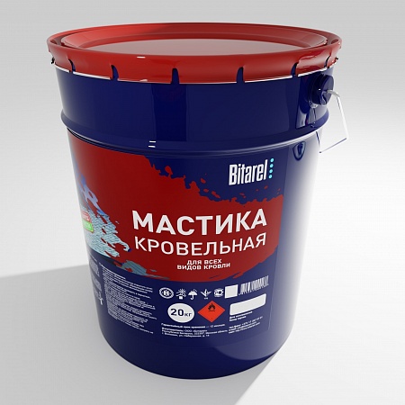Мастика кровельная Bitarel 20кг в Автопром