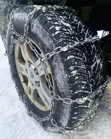 Цепи противоскользящие 6мм лесенка для Toyota Tundra 285/60 R18 2шт в Автопром
