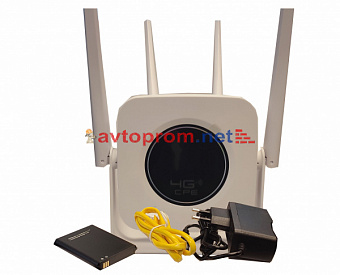 Wi-Fi роутер 4G (цвет белый) в Автопром
