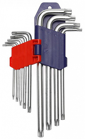Набор шестигранных ключей TORX  9 предметов WP222002 WORKPRO в Автопром