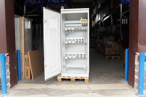 Шкаф предохранительный Киоск КЛ-209 (1х400, 2х250, 3х100) IP54 1700х700х400мм в Автопром